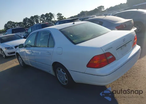 2002 Lexus Ls 430 из США, поврежденный, VIN JTHBN30F420074801